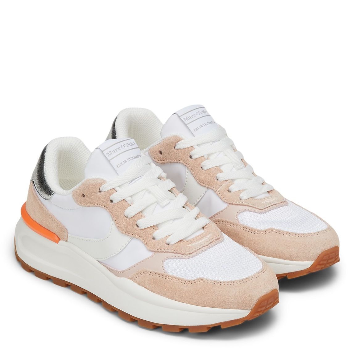 MARC O'POLO Sportbačiai moterims, Balta, Egila  sneakers 1