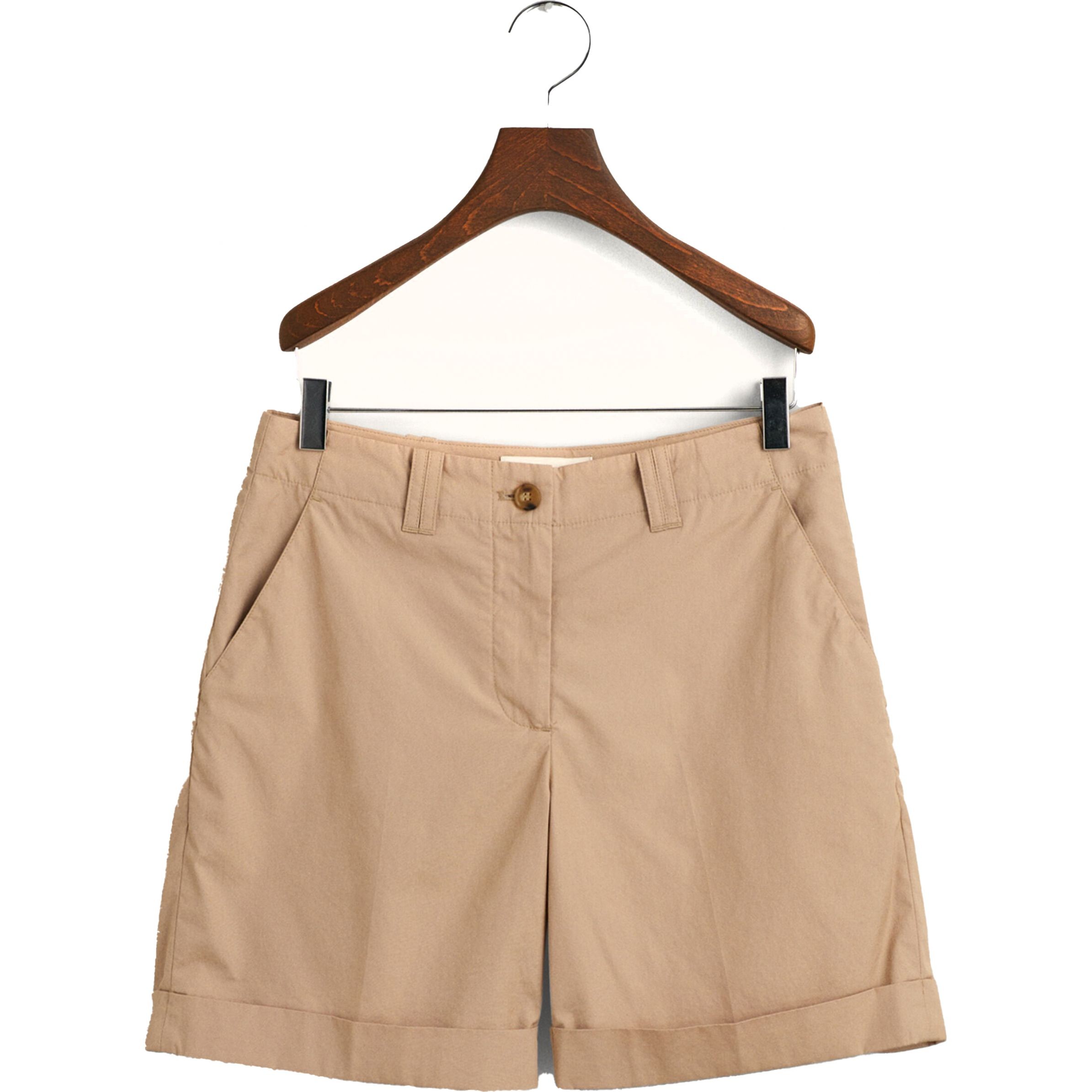 GANT Šortai moterims, Chaki, REL LIGHTWEIGHT CHINO SHORTS 1