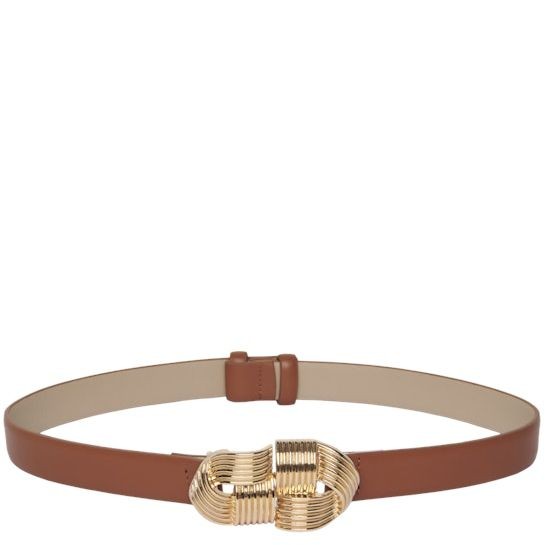 PIECES Diržas moterims, Ruda, PCJAINE SLIM WAIST B