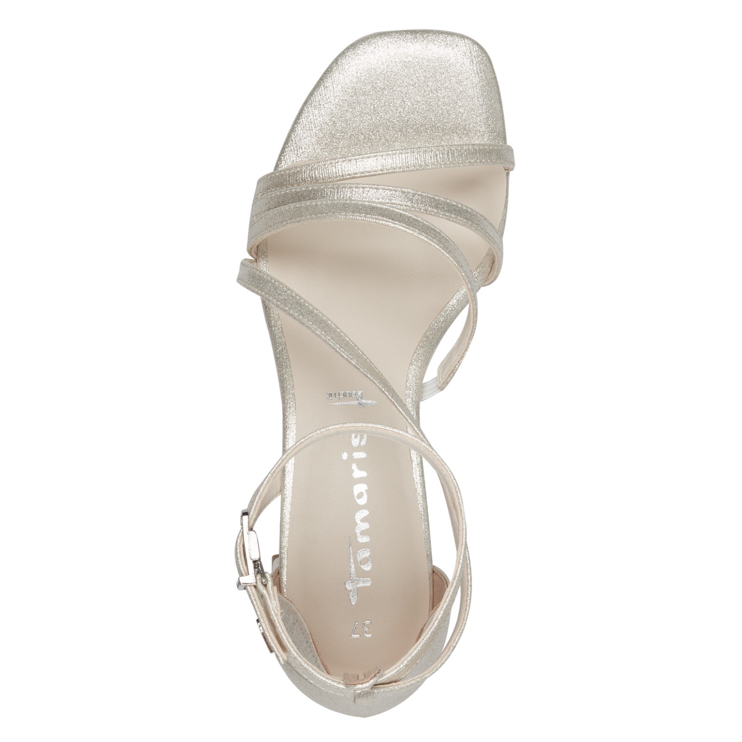 TAMARIS Basutės moterims, Smėlio, Sandals 5