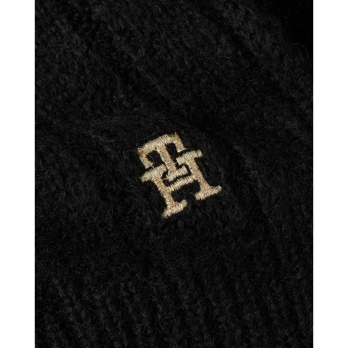 TOMMY HILFIGER Šalikas moterims, Juoda, Timeless scarf 3