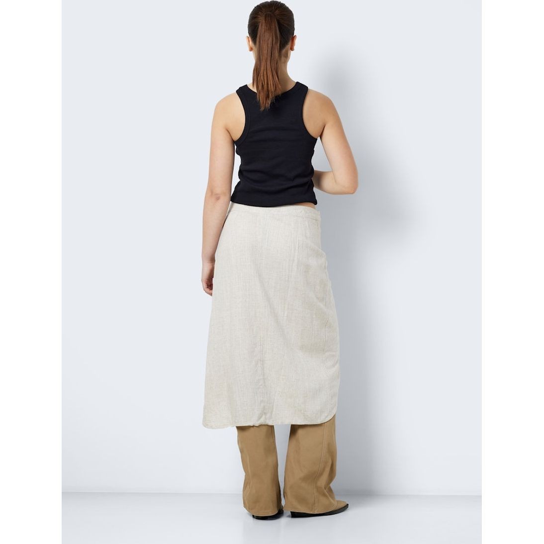 NOISY MAY Maxi sijonas moterims, Kūno, Nmleilani maxi skirt 3