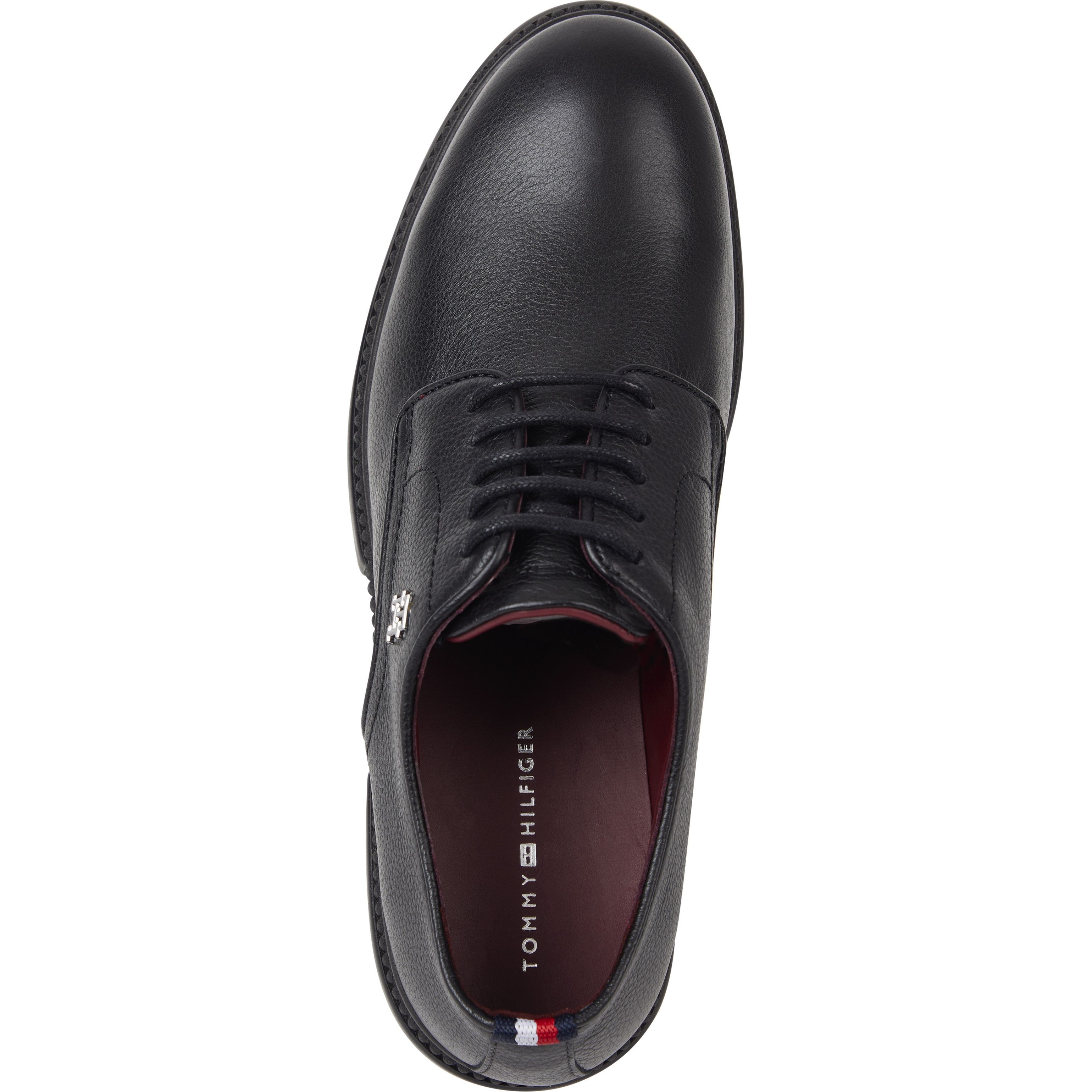 TOMMY HILFIGER Klasikiniai batai vyrams, Juoda, Comfort cleated thermo shoe 3