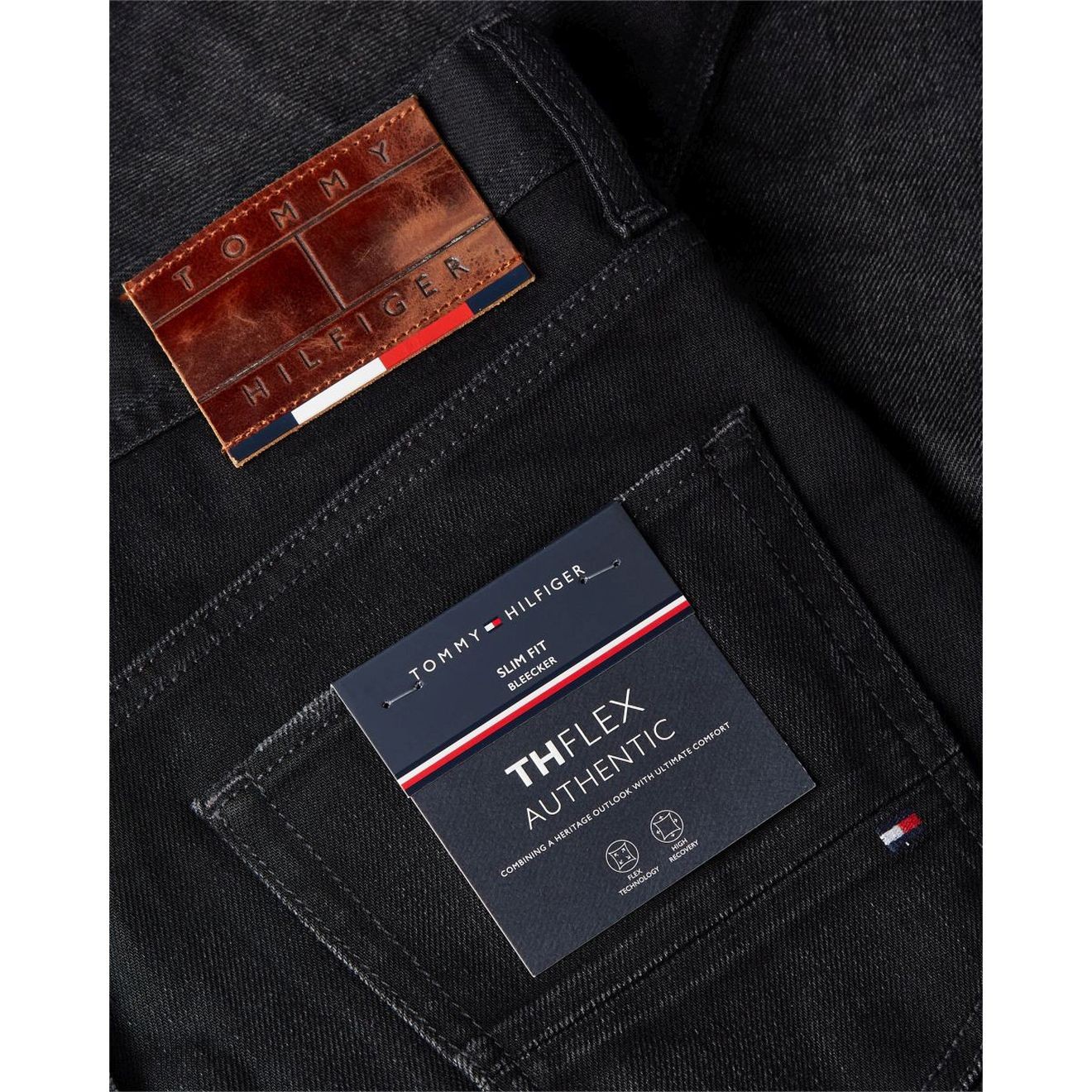 TOMMY HILFIGER Slim džinsai vyrams, Mėlyna, Slim bleecker pstr 2yrs south 4