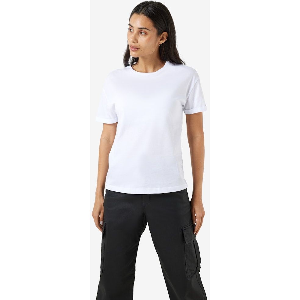 NOISY MAY Marškinėliai moterims, Balta, Nmbrandy t-shirts 6