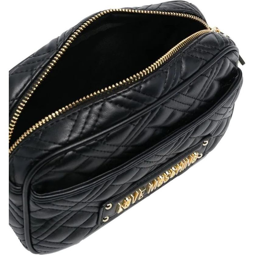 LOVE MOSCHINO Rankinė per petį moterims, Juoda, Crossbody 4