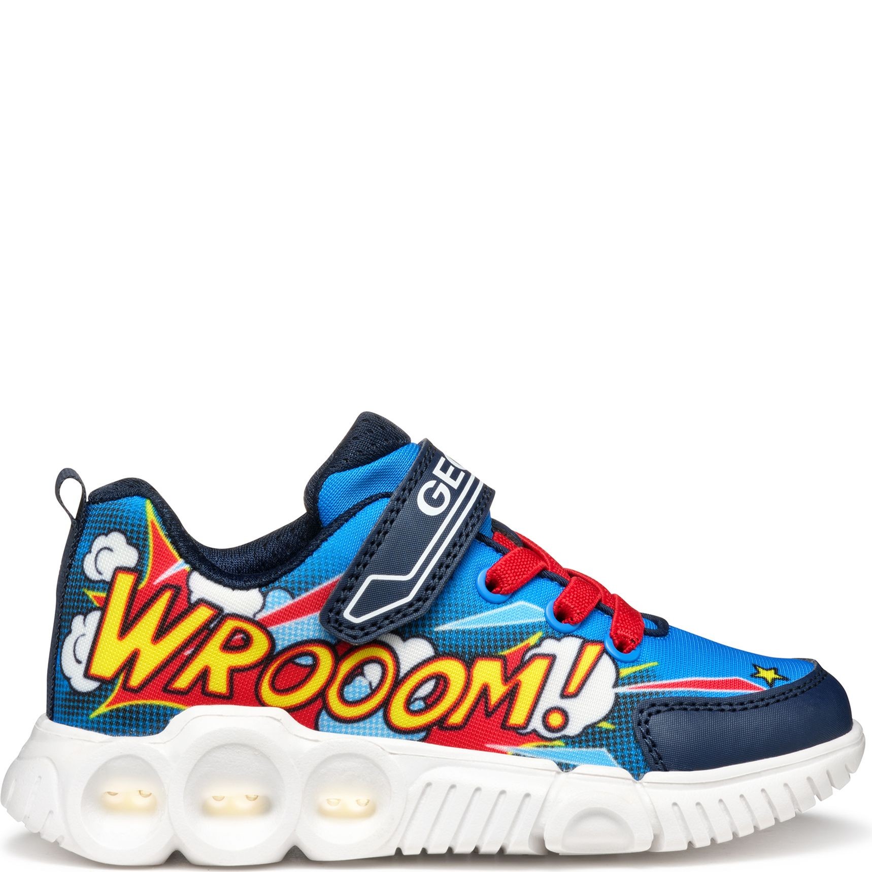 GEOX Laisvalaikio bateliai berniukams, Mėlyna, Wroom leisure 5