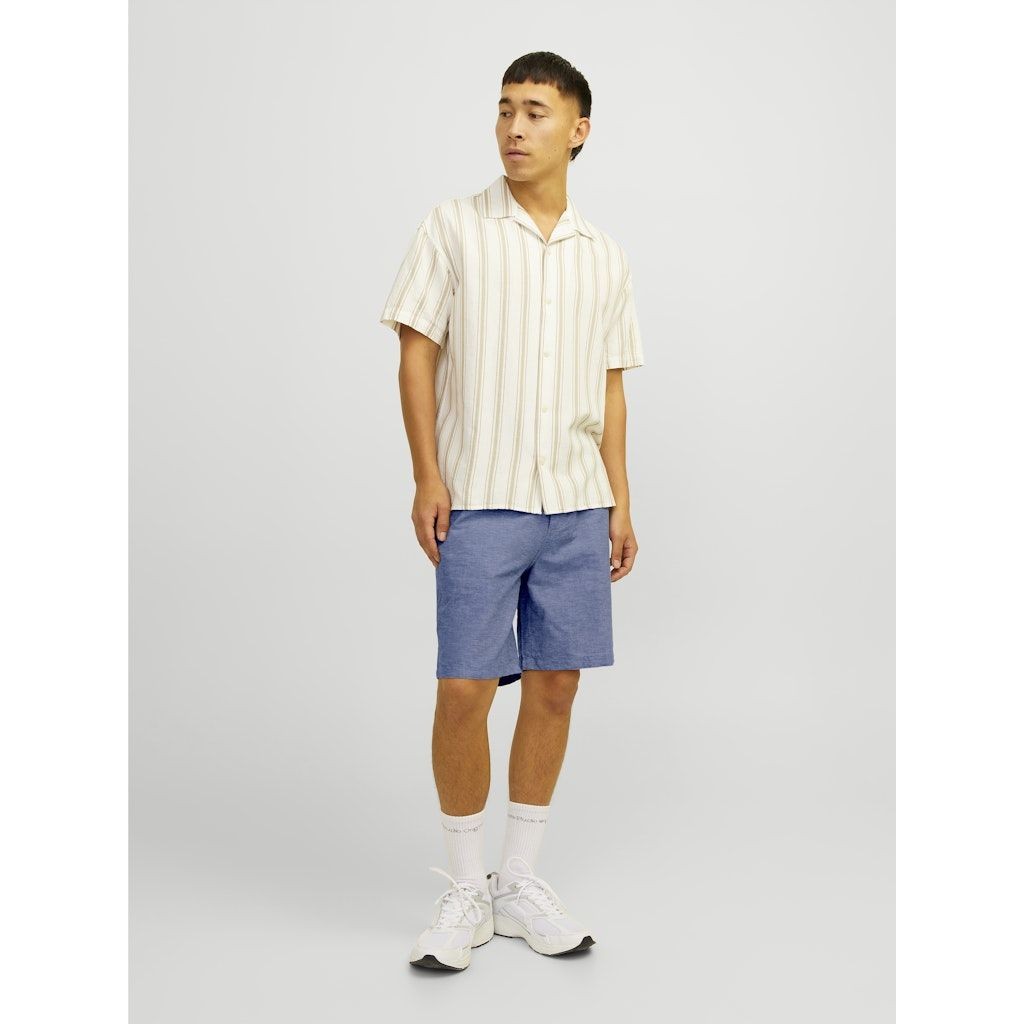 JACK & JONES Šortai vyrams, Mėlyna, Stace summer short 5