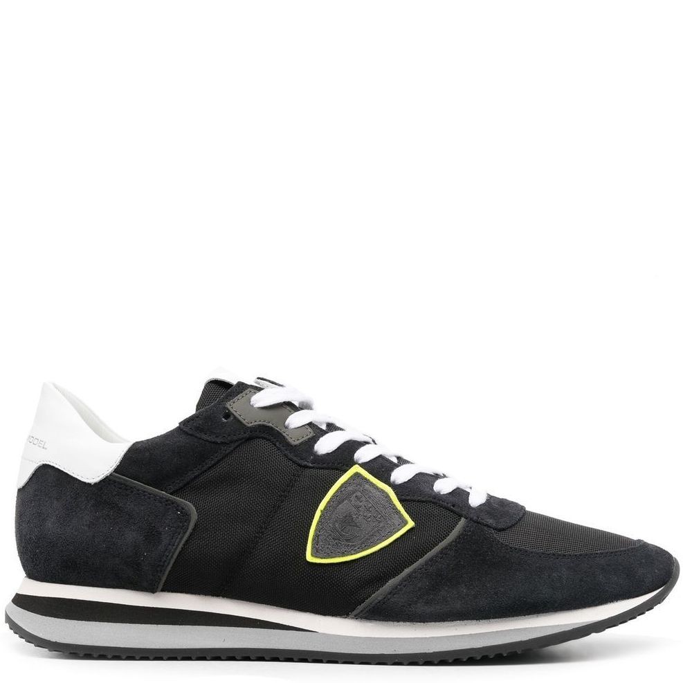 PHILIPPE MODEL Sportiniai bateliai vyrams, Juoda, Trpx low man sneaker 1