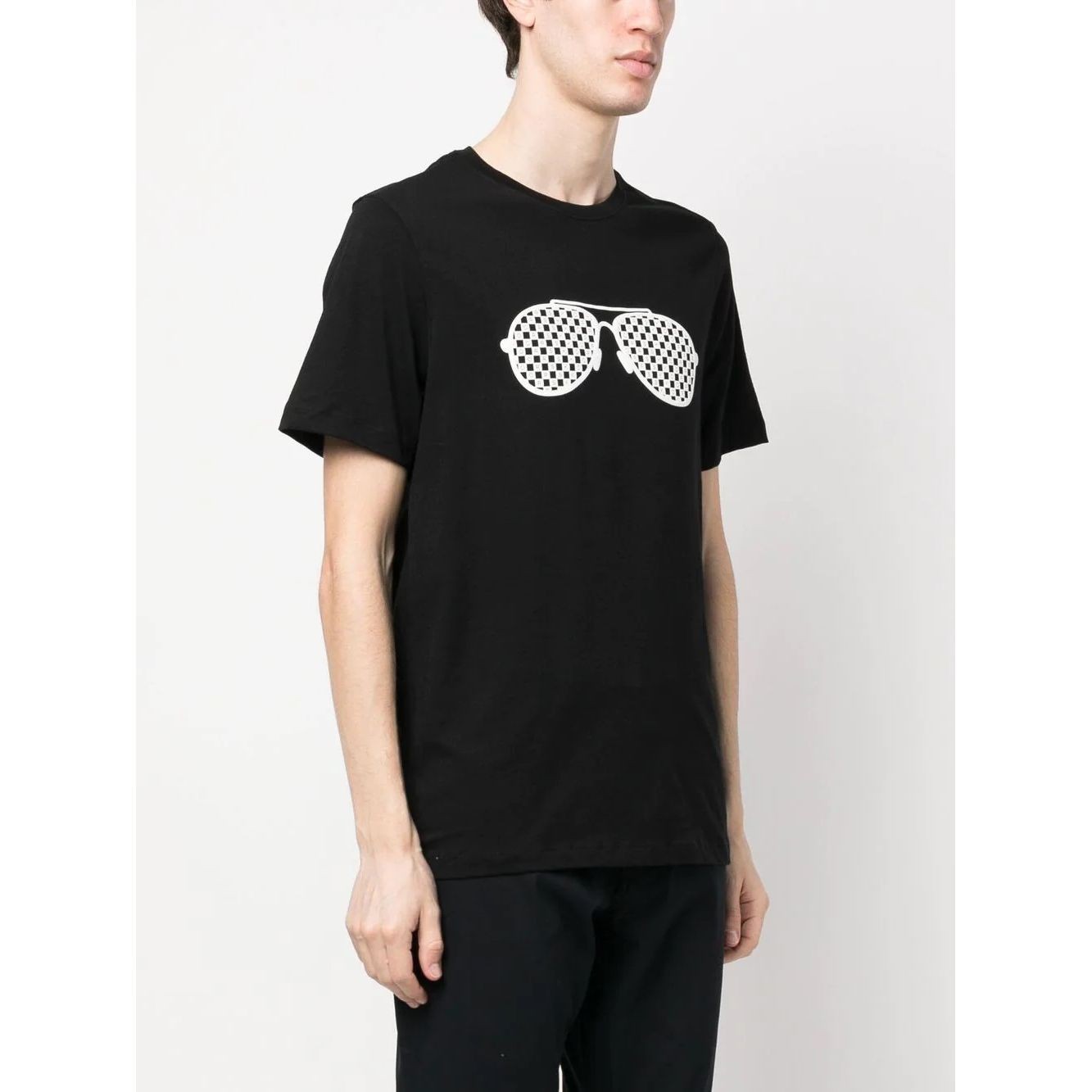 MICHAEL KORS Lengva striukė vyrams, Juoda, Checker aviator jacket 2