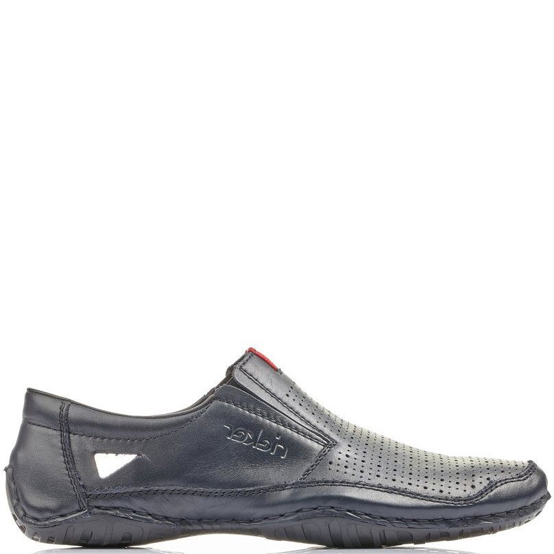 RIEKER Klasikiniai batai vyrams, Mėlyna, FORMAL 2