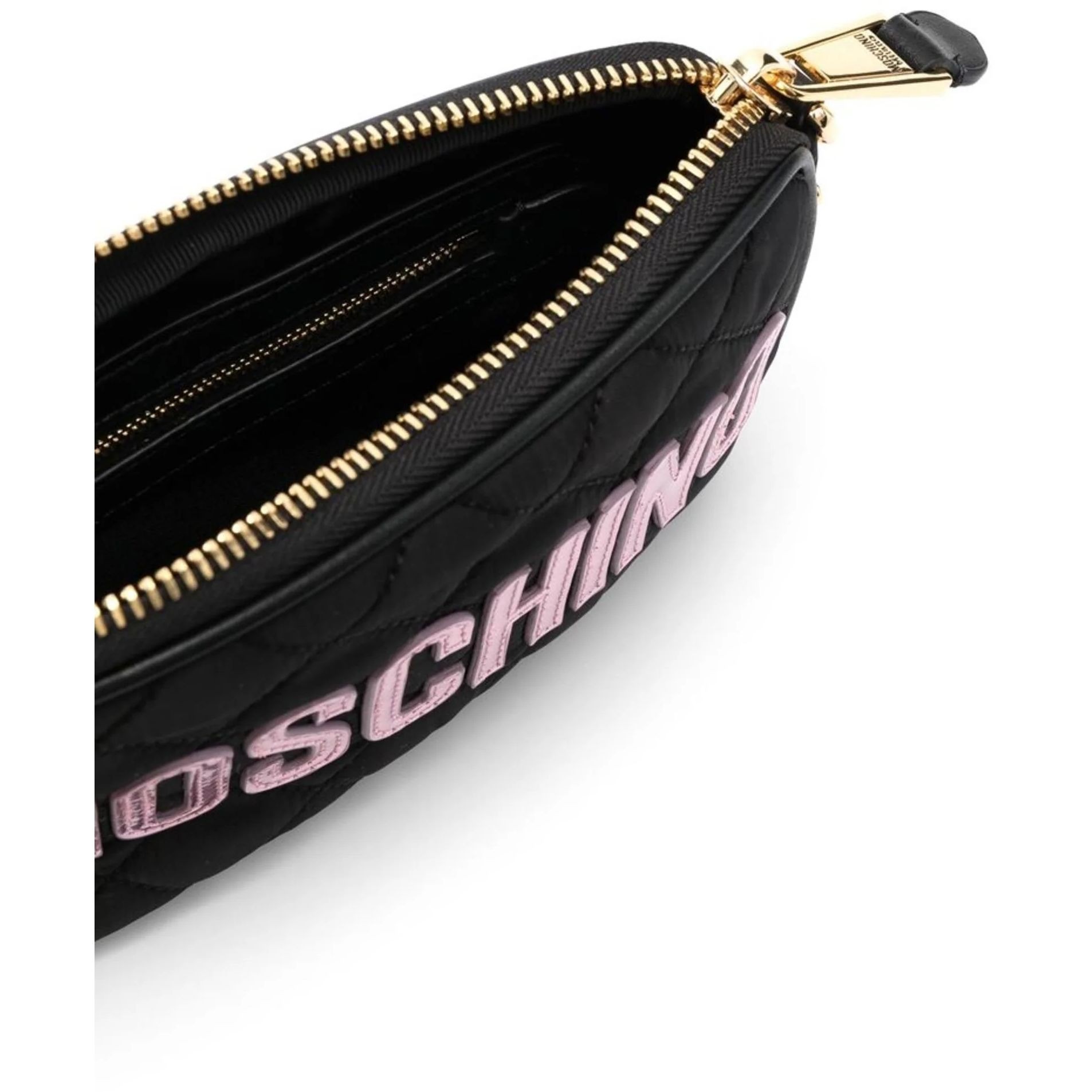 MOSCHINO Rankinė per petį moterims, Juoda, Shoulder bag 4