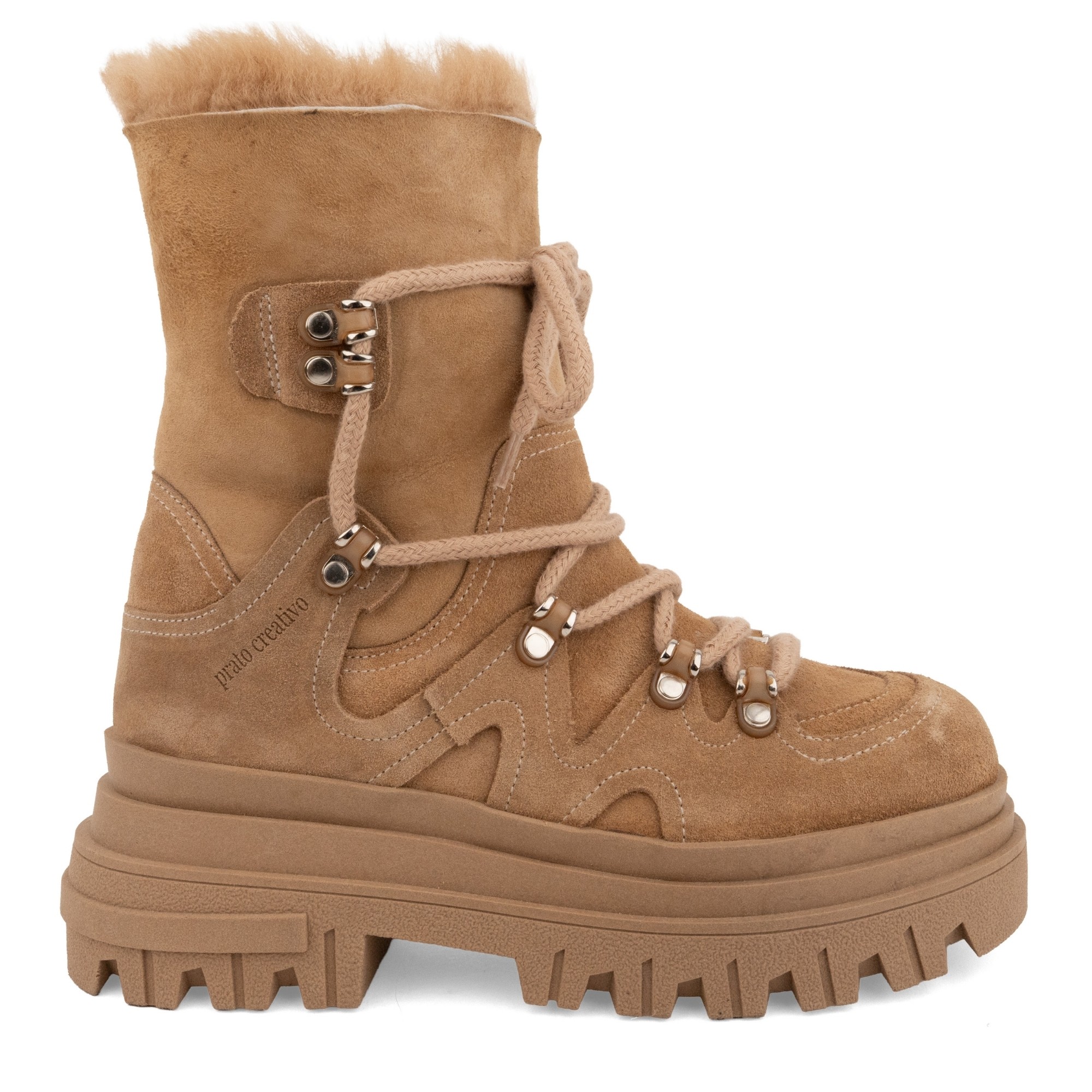 PRATO CREATIVO Aulinukai moterims, Ruda, Booties 2