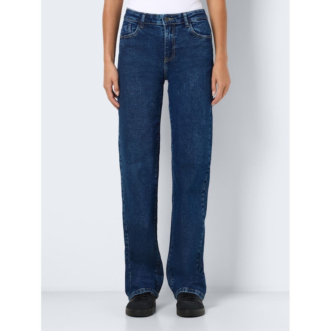 NOISY MAY Platūs džinsai moterims, Mėlyna, Yolanda wide jeans 3