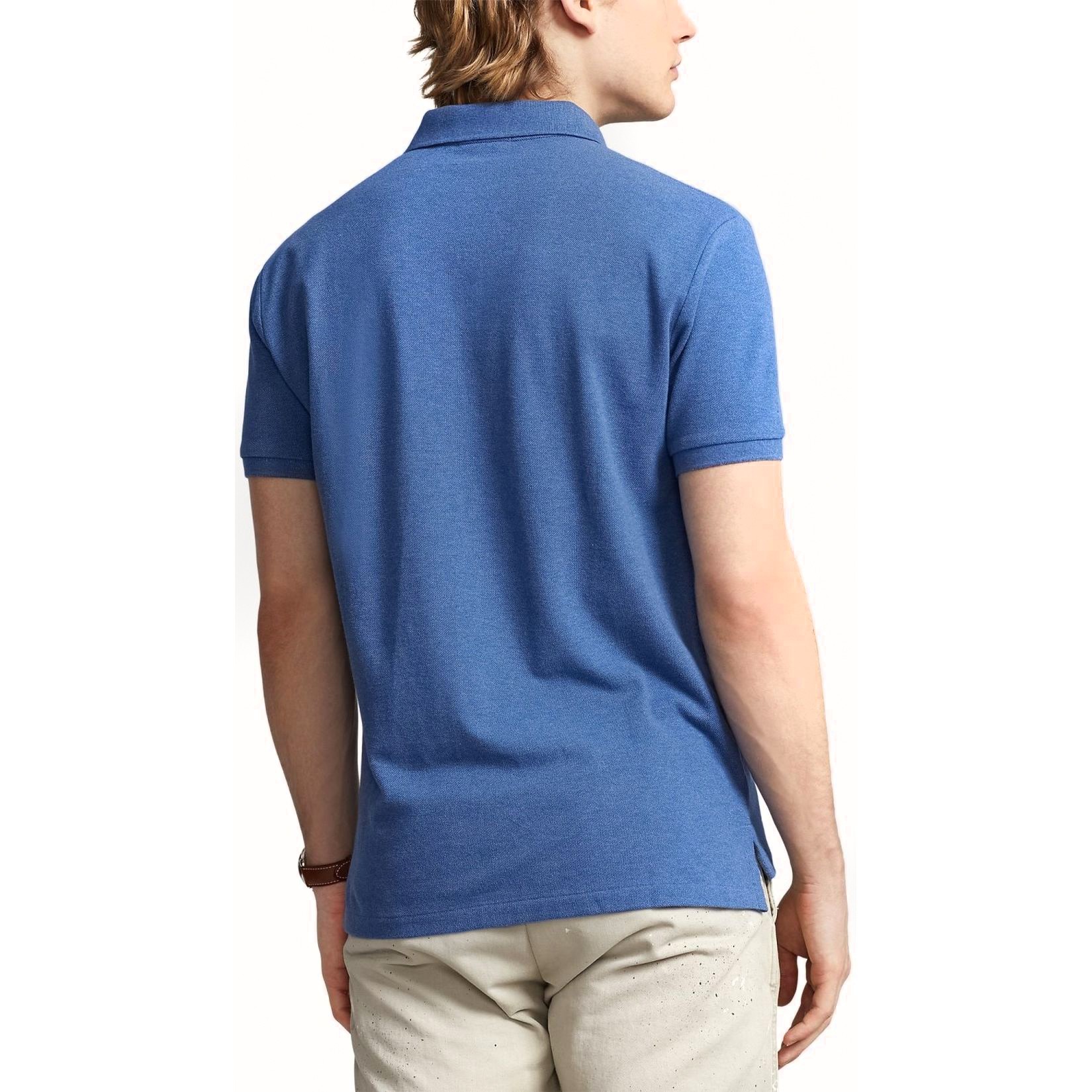 POLO RALPH LAUREN Polo marškiniai trumpos rank. vyrams, Mėlyna, Short sleeve polo shirt 3