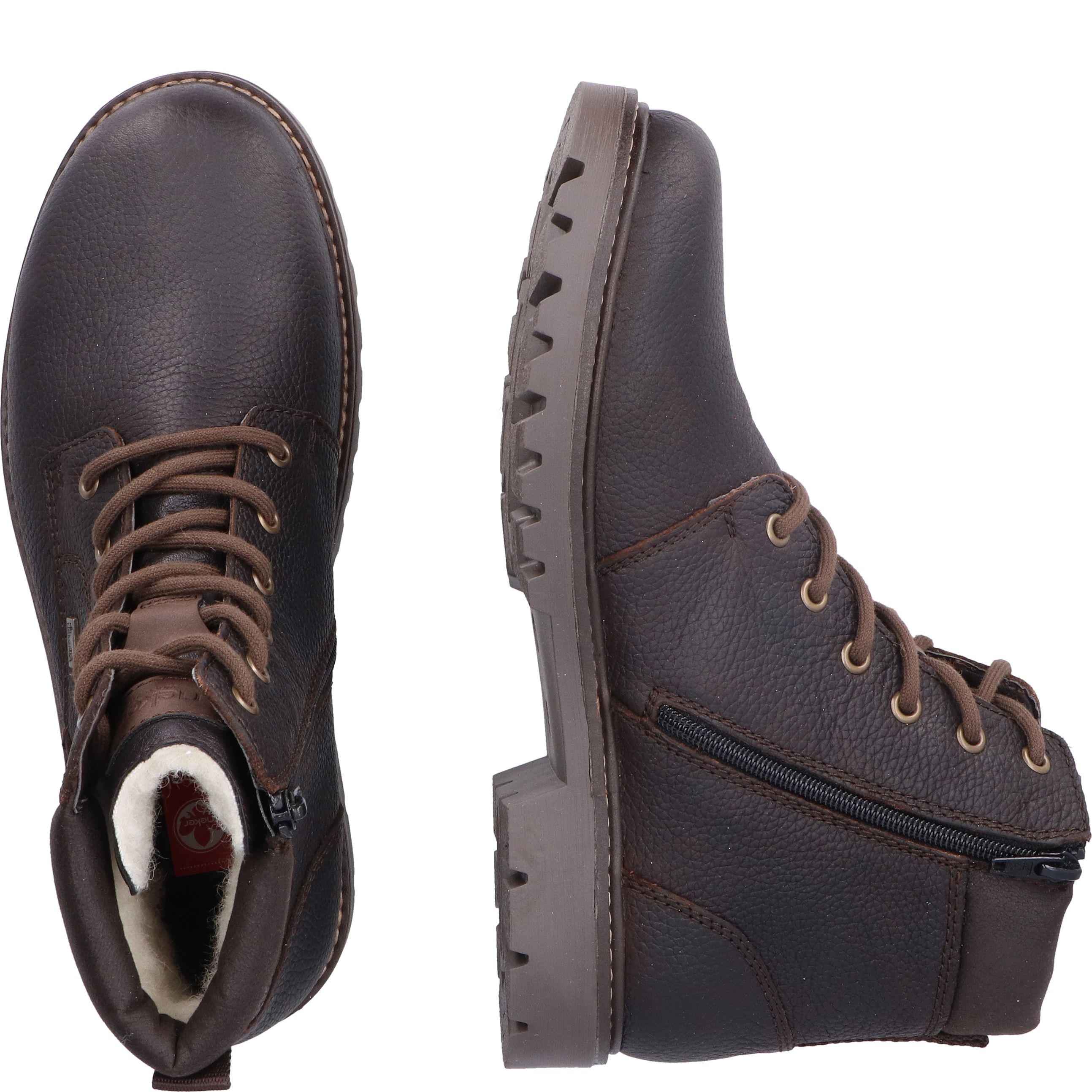 RIEKER Aulinukai vyrams, Ruda, BOOTIES 12
