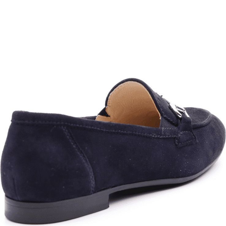 NEROGIARDINI Loaferiai moterims, Mėlyna, Carrara loafers 4