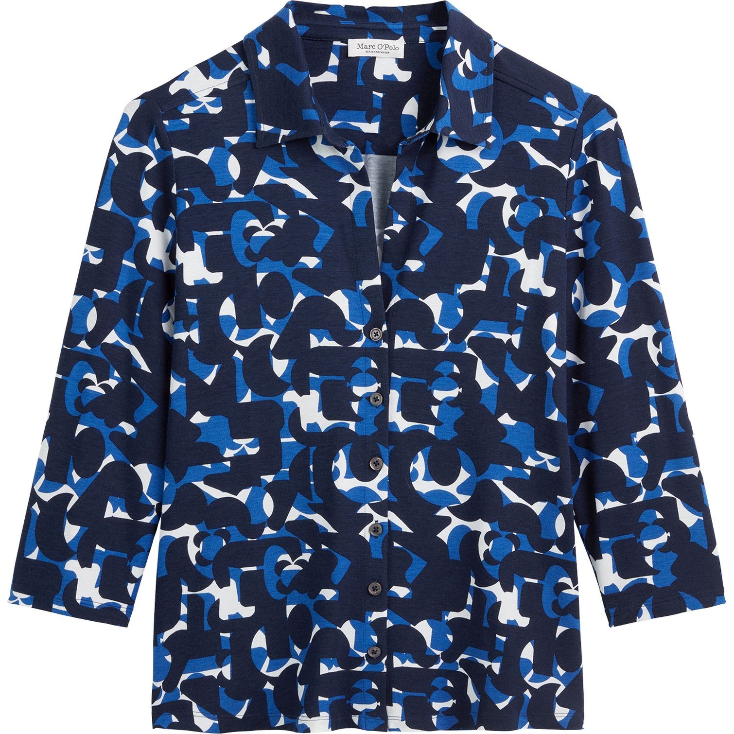 MARC O'POLO Marškiniai ilgomis rankovėmis moterims, Marga, Shirts lon 502226452401 1