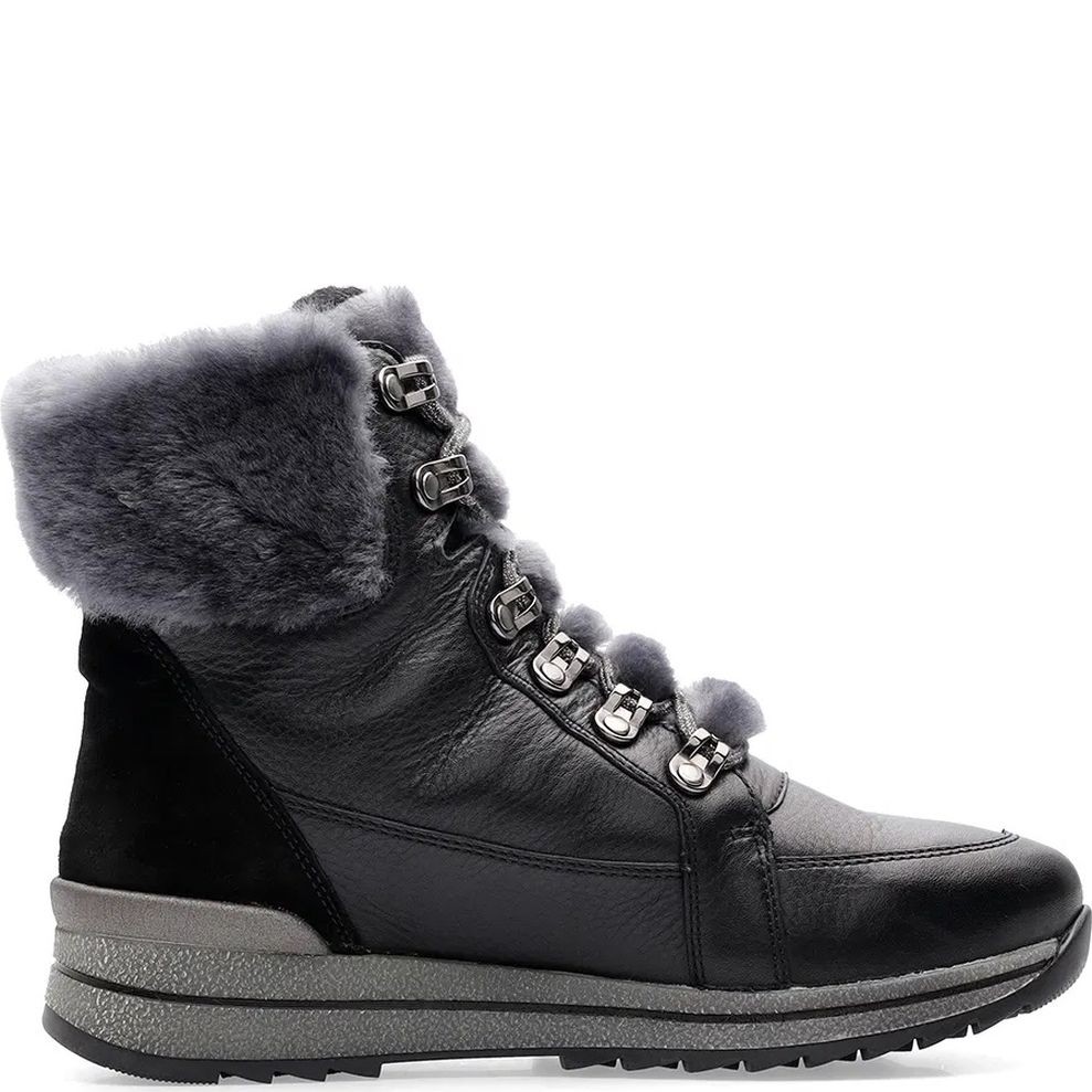 ARA Pašiltinti aulinukai moterims, Juoda, Osaka booties 2