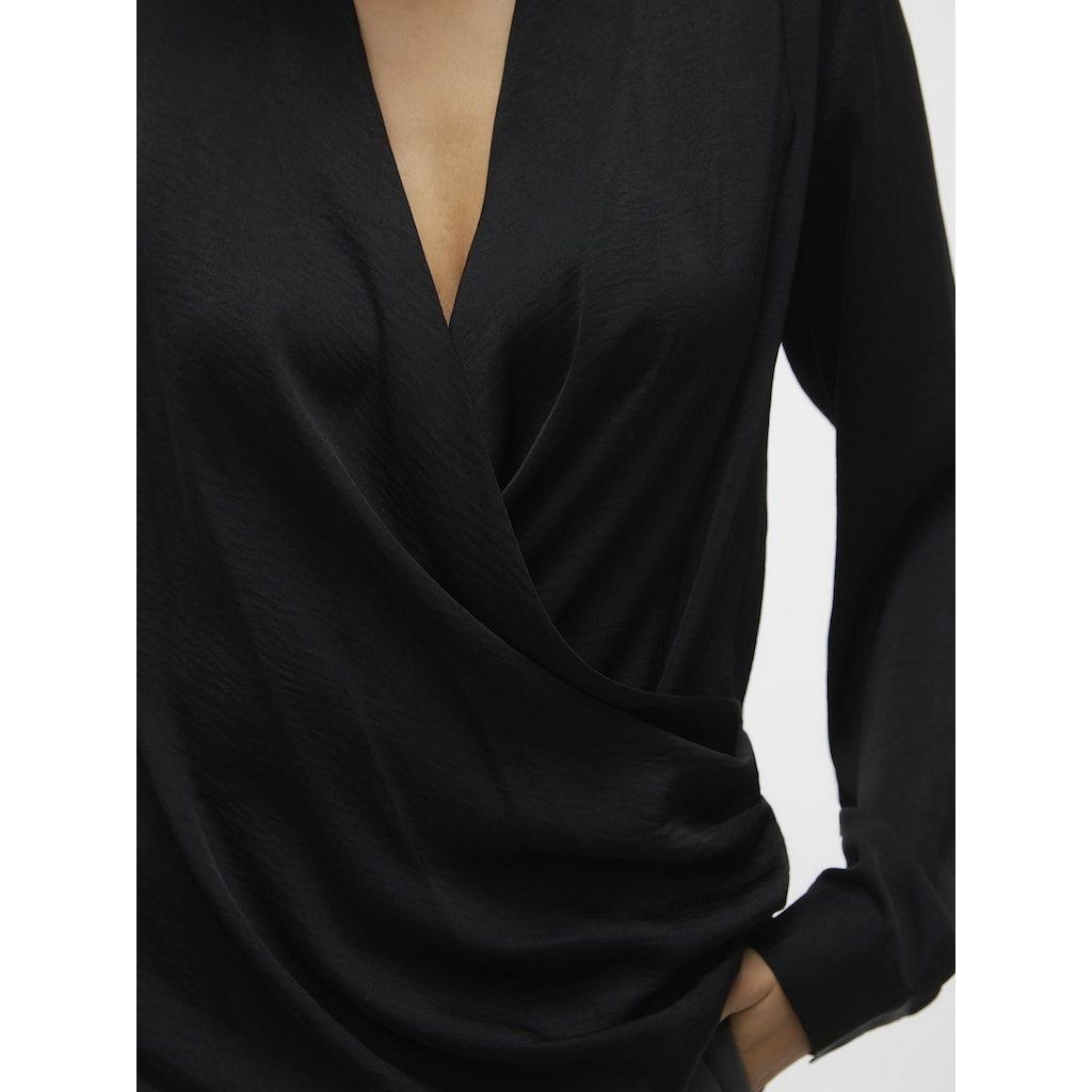 VERO MODA Palaidinės moterims, Juoda, VMKATRINE L/S MIDI 6