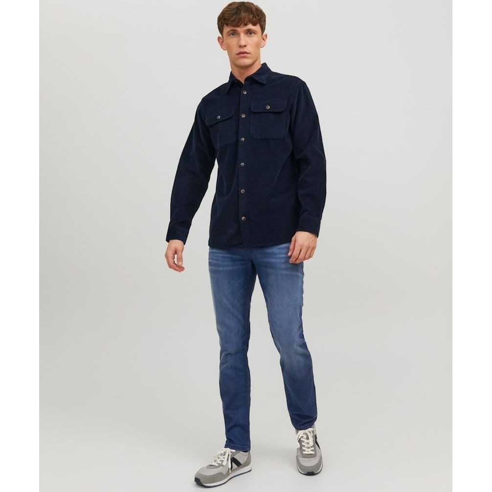 JACK & JONES Slim džinsai vyrams, Mėlyna, JJITIM JJORIGIN 5