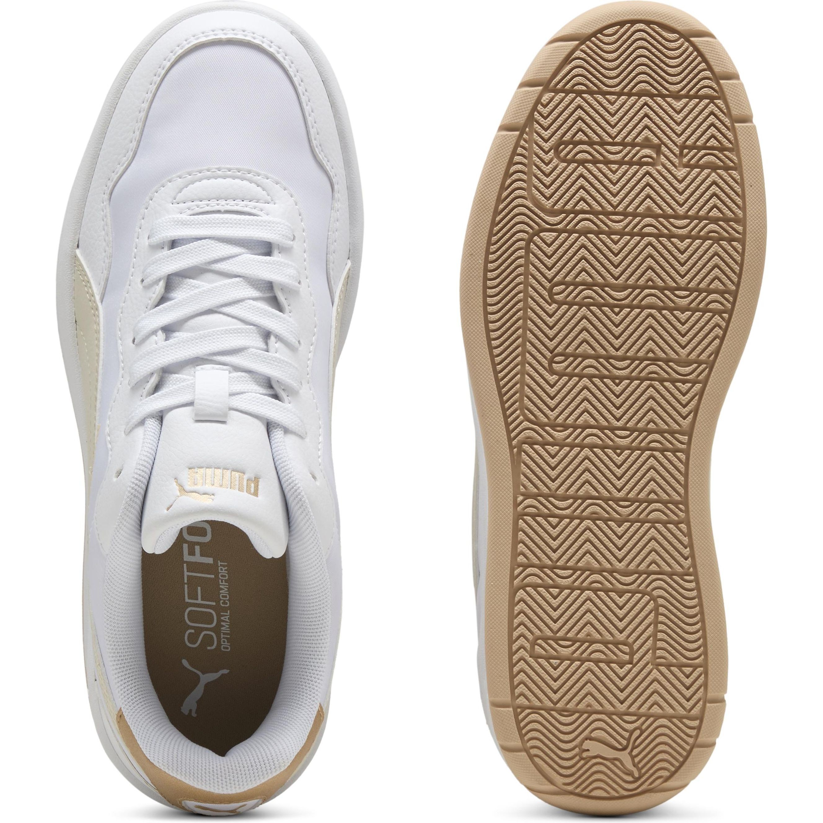 PUMA Laisvalaikio bateliai moterims, Smėlio, Court sneaker 5