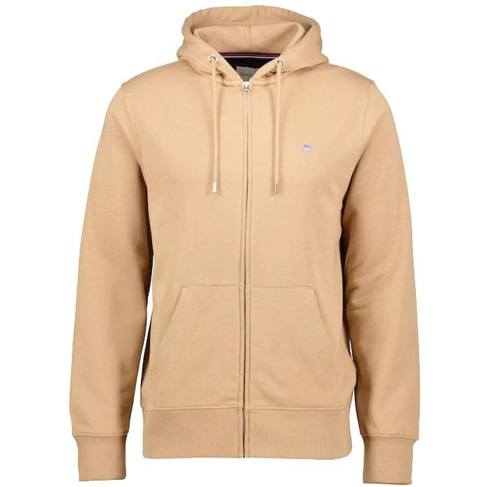 GANT Džemperis vyrams, Žalia, REG SHIELD FULL ZIP HOODIE 1