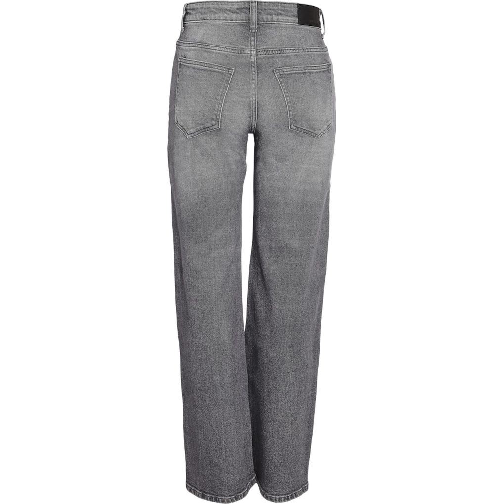 NOISY MAY Platūs džinsai moterims, Pilka, Yolanda wide jeans 2