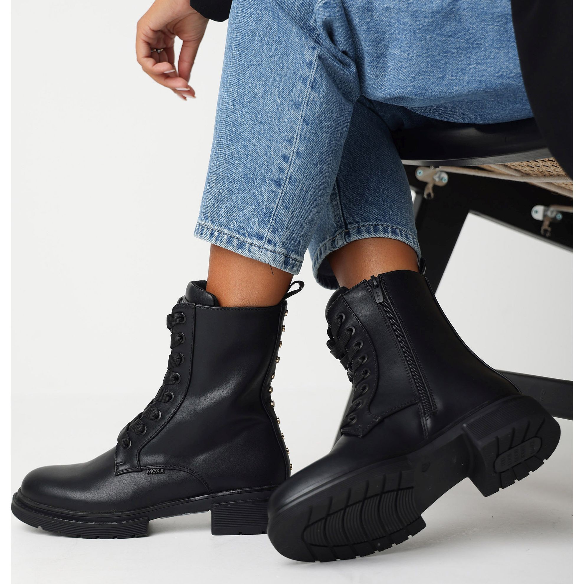 MEXX Aulinukai moterims, Juoda, Holea booties 9