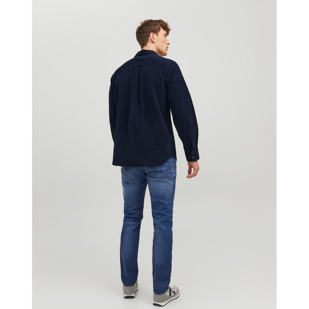 JACK & JONES Slim džinsai vyrams, Mėlyna, JJITIM JJORIGIN 7