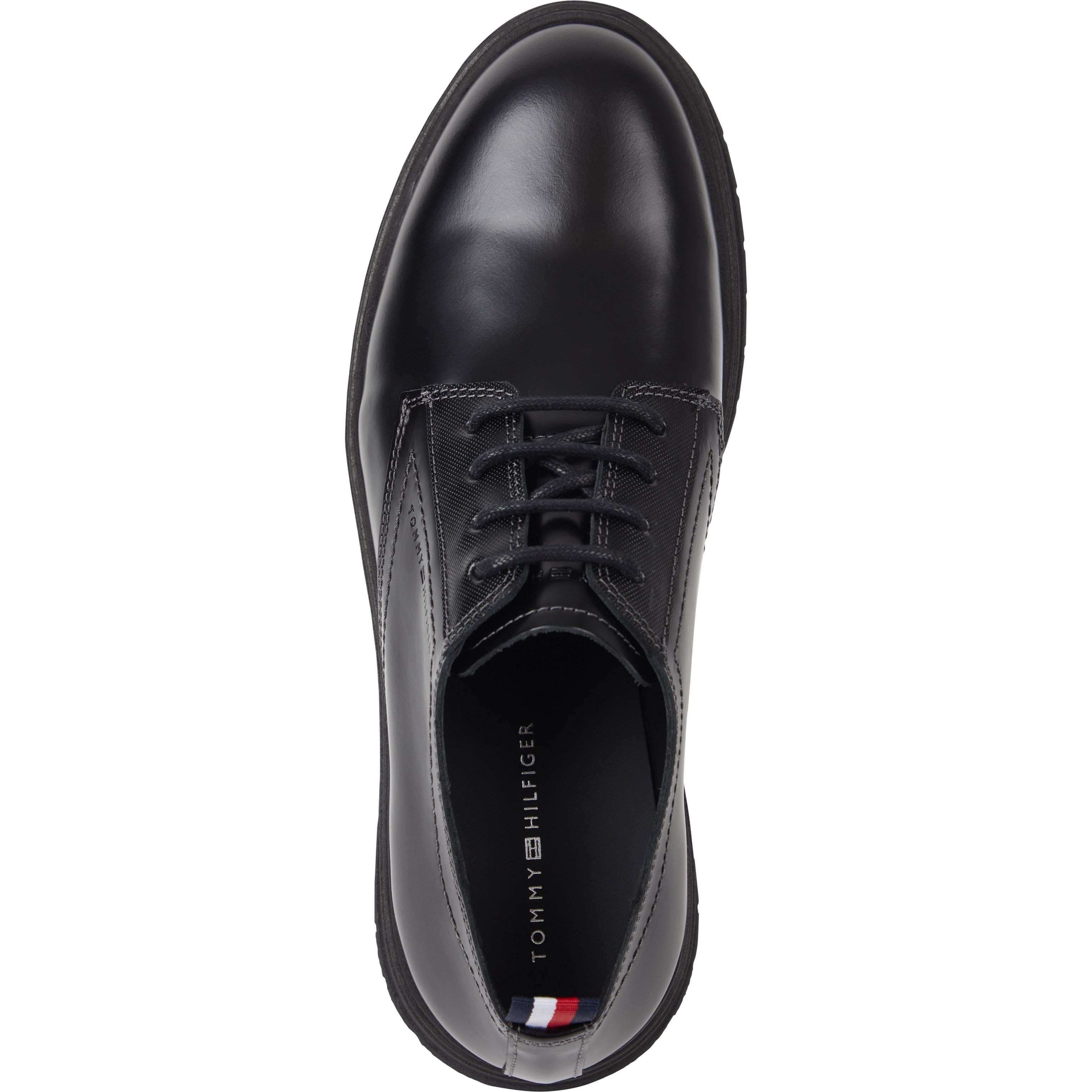 TOMMY HILFIGER Klasikiniai batai vyrams, Juoda, Abrasivato shoe 3