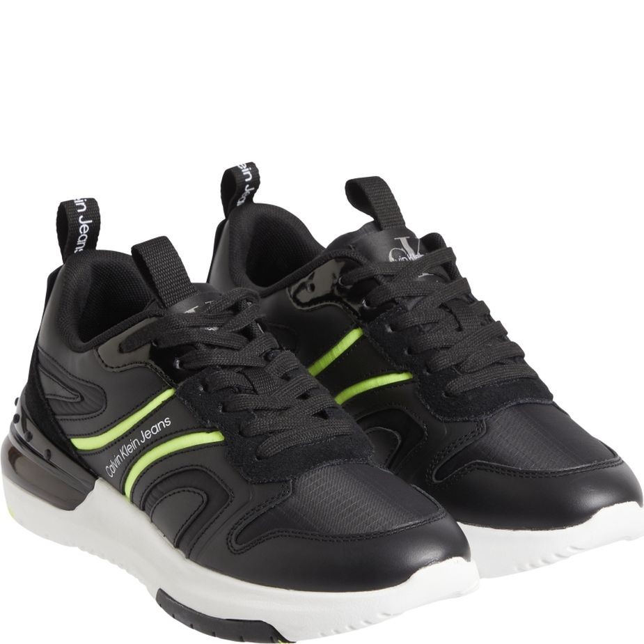 CALVIN KLEIN JEANS Sportiniai bateliai moterims, Juoda, COMFAIR LTH-RIP INSTIT W 6