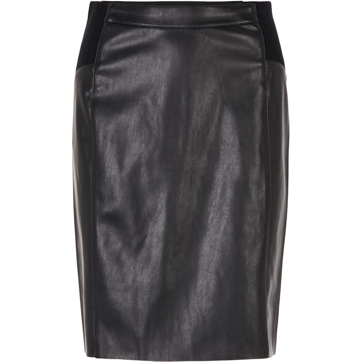 VERO MODA Mini sijonas moterims, Juoda, VMBUTTERSIA HW COATE 1