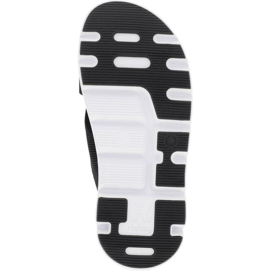RIEKER Šlepetės moterims, Juoda, Slippers 9
