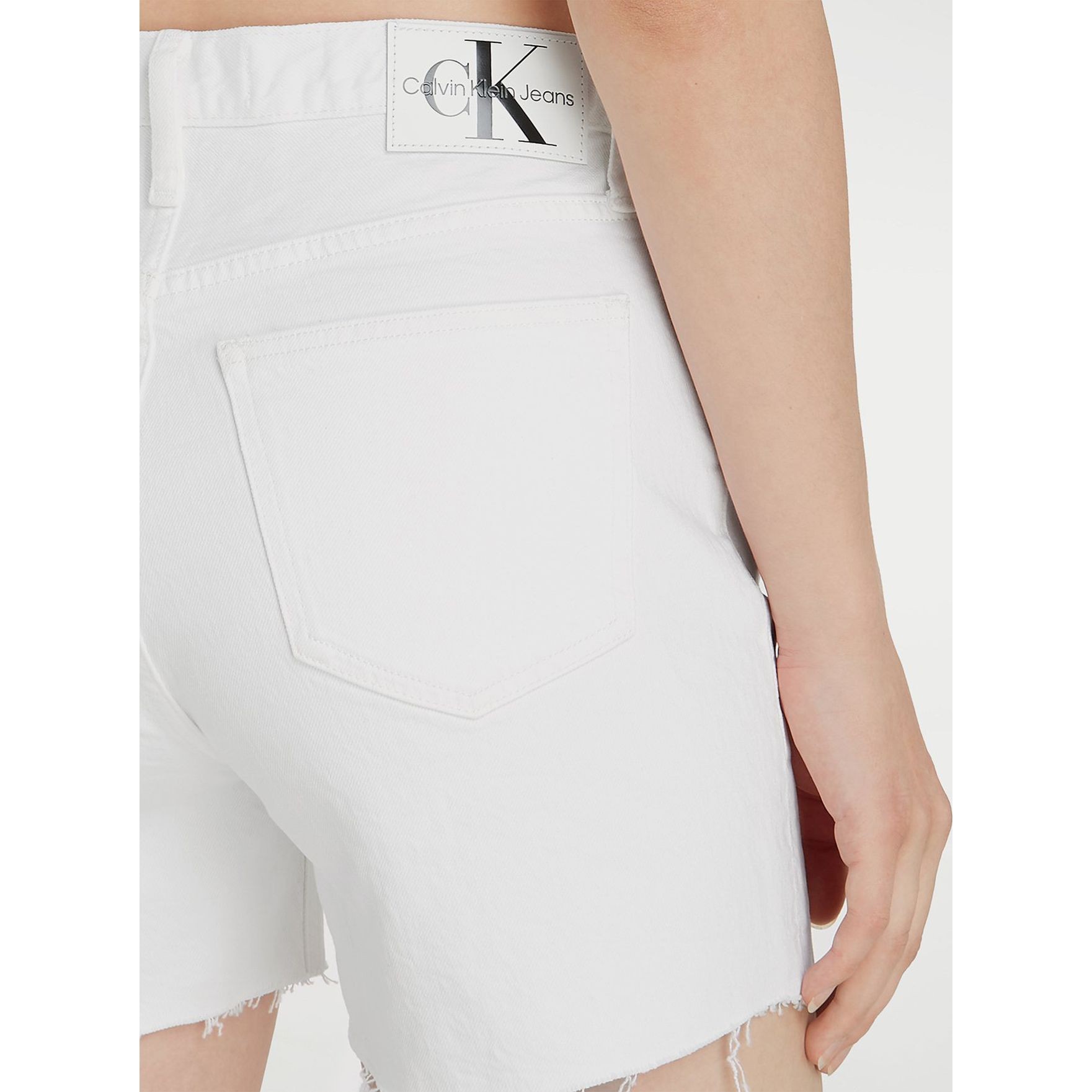 CALVIN KLEIN JEANS Šortai moterims, Mėlyna, 5 pocket shorts 4