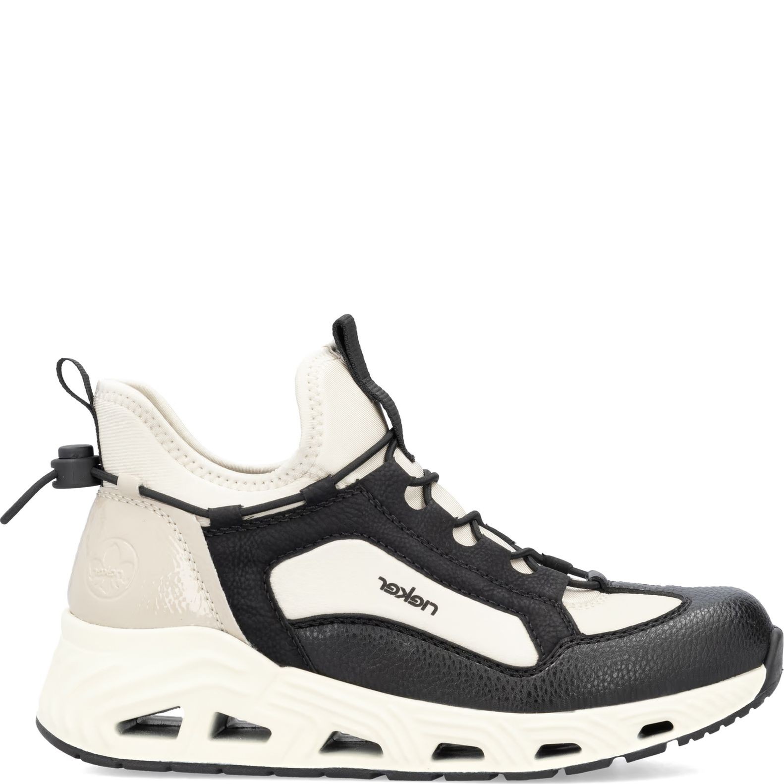 RIEKER Laisvalaikio bateliai moterims, Juoda, Ladies short boots 2