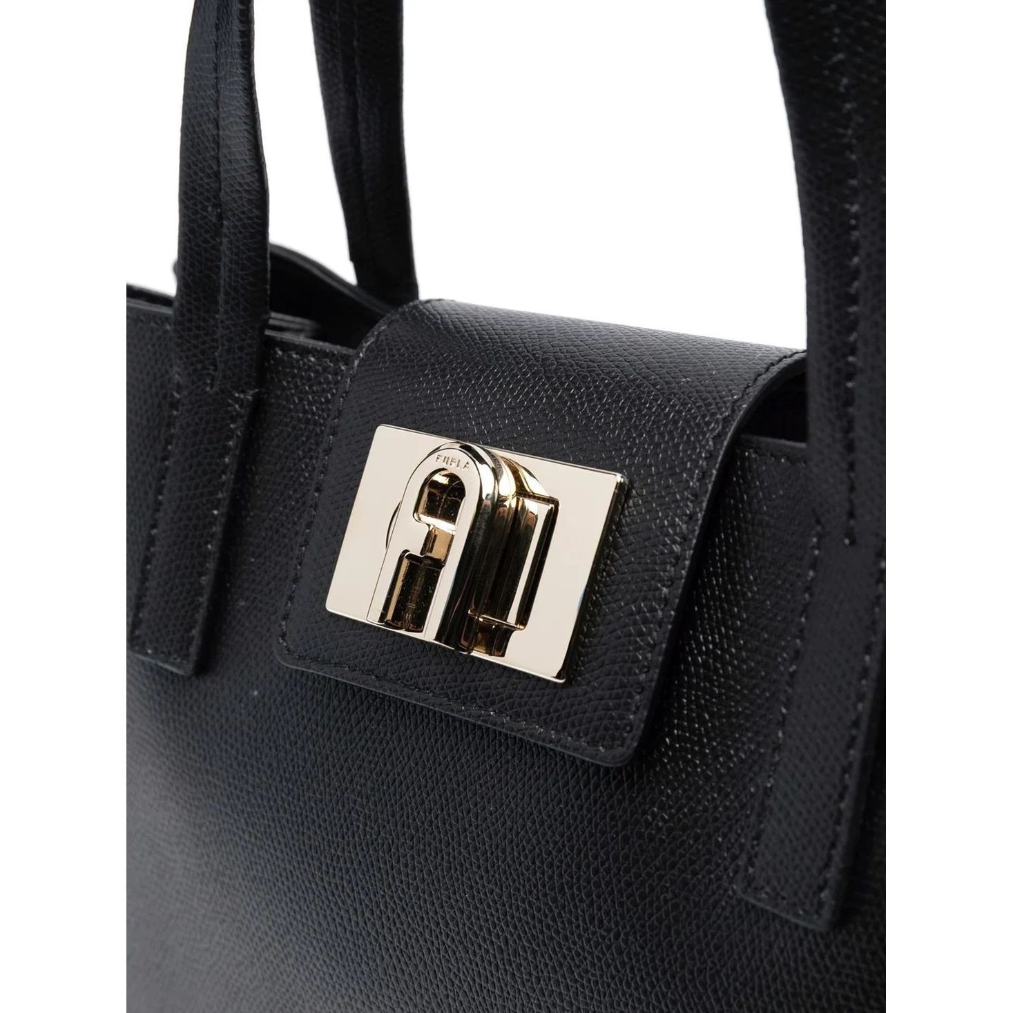 FURLA Pirkinių krepšys moterims, Juoda, Furla 1927 m tote 3