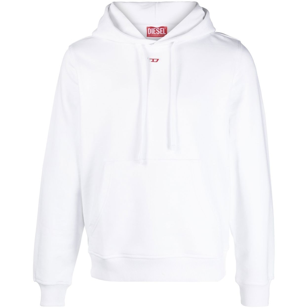 DIESEL Džemperis, Balta, S-ginn-hoodie-div