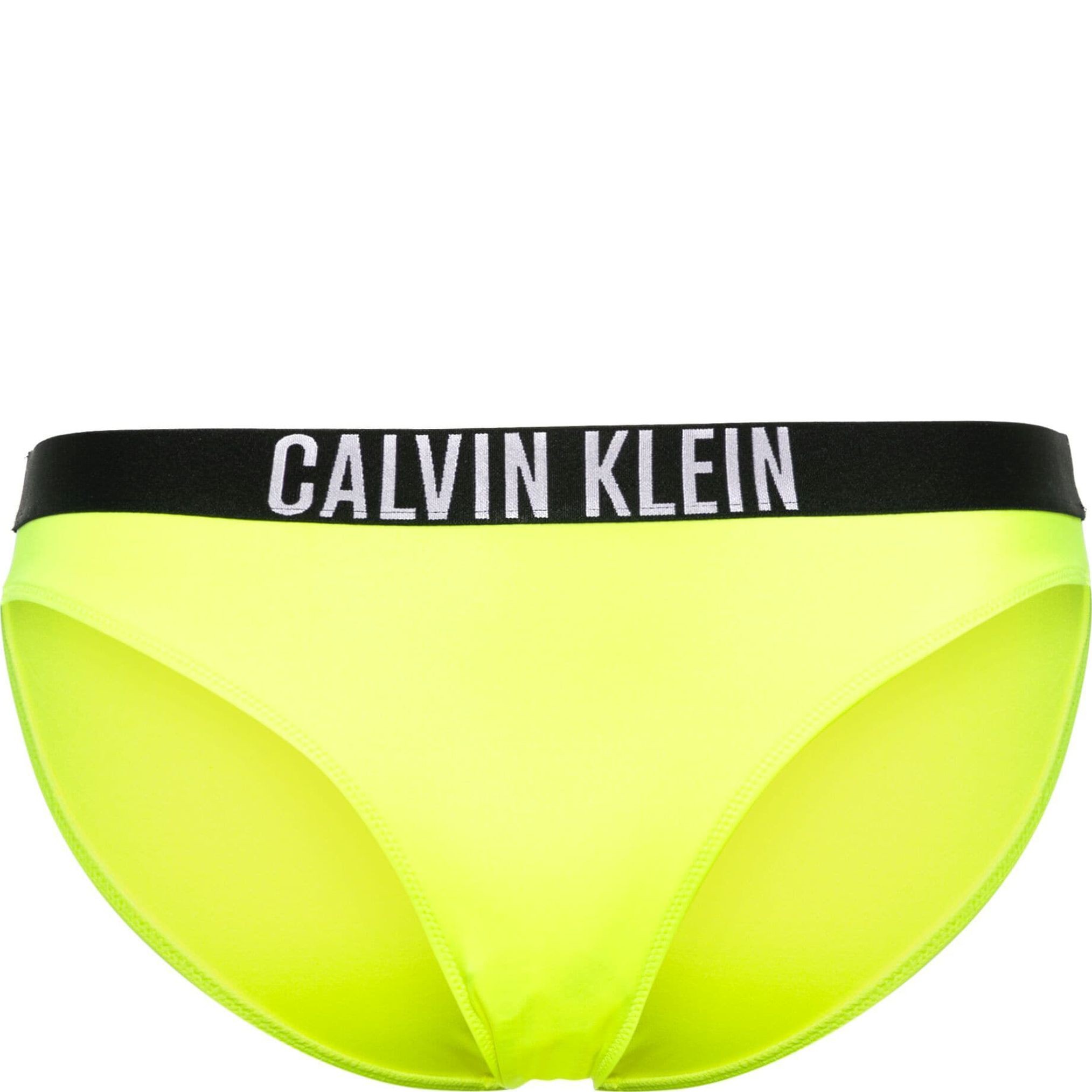CALVIN KLEIN UW Apatinė kostiumėlio dalis moterims, Žalia, Brief 1