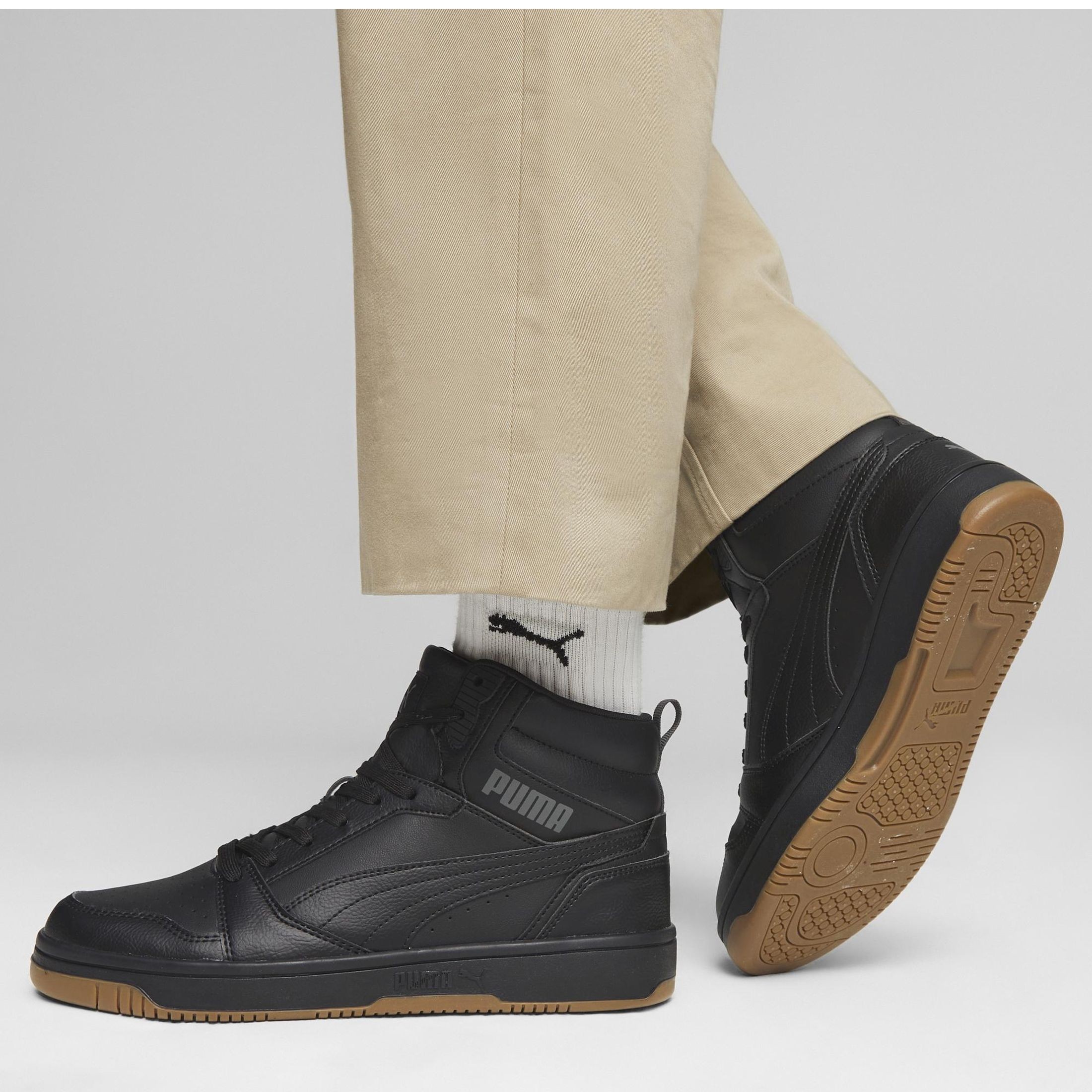 PUMA Aulinukai vyrams, Juoda, Rebound v6 booties 4