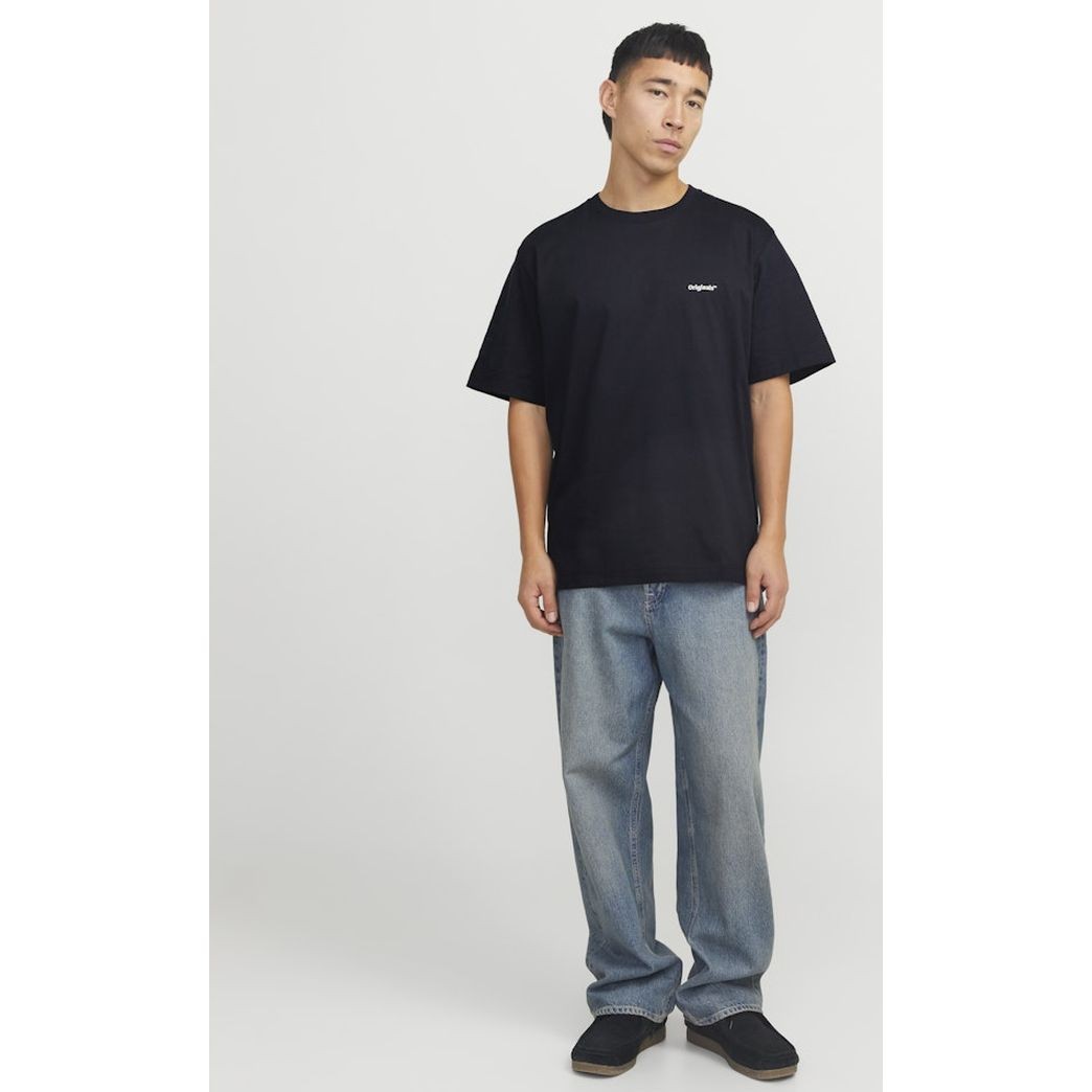 JACK & JONES Marškinėliai vyrams, Juoda, Paros easter sketch tee 5