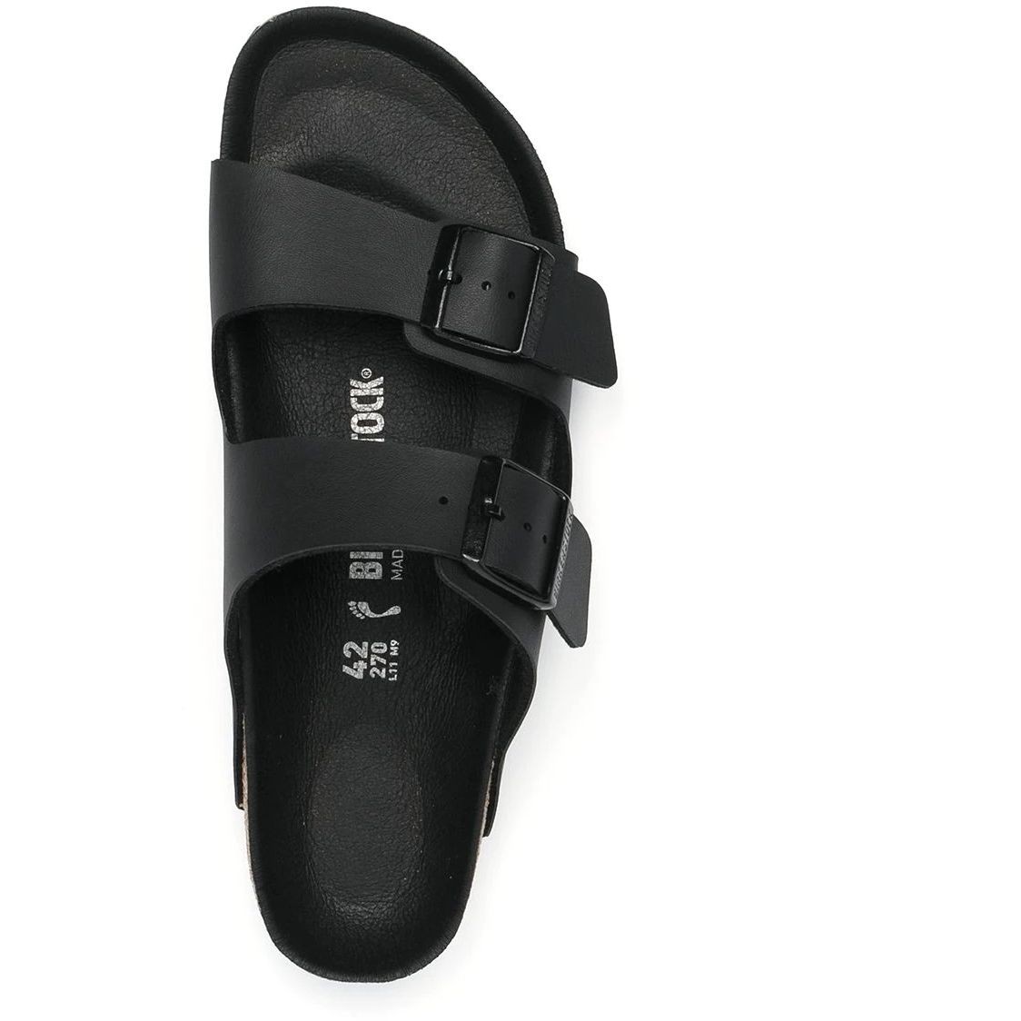 BIRKENSTOCK Šlepetės, Juoda 4