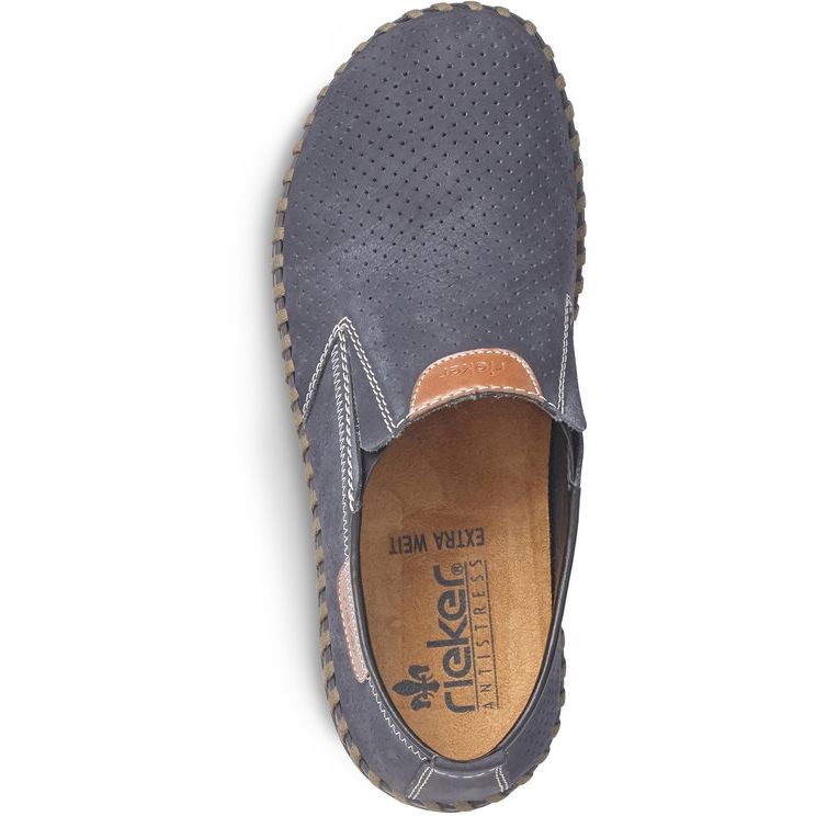 RIEKER Sportiniai bateliai vyrams, Mėlyna, SPORT SHOE 4