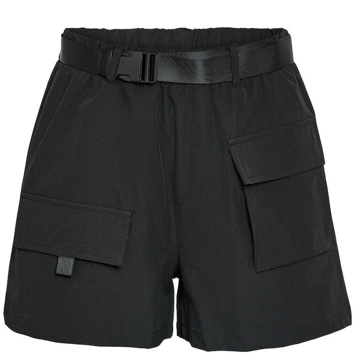 NOISY MAY Šortai moterims, Juoda, Nmkirby shorts 1