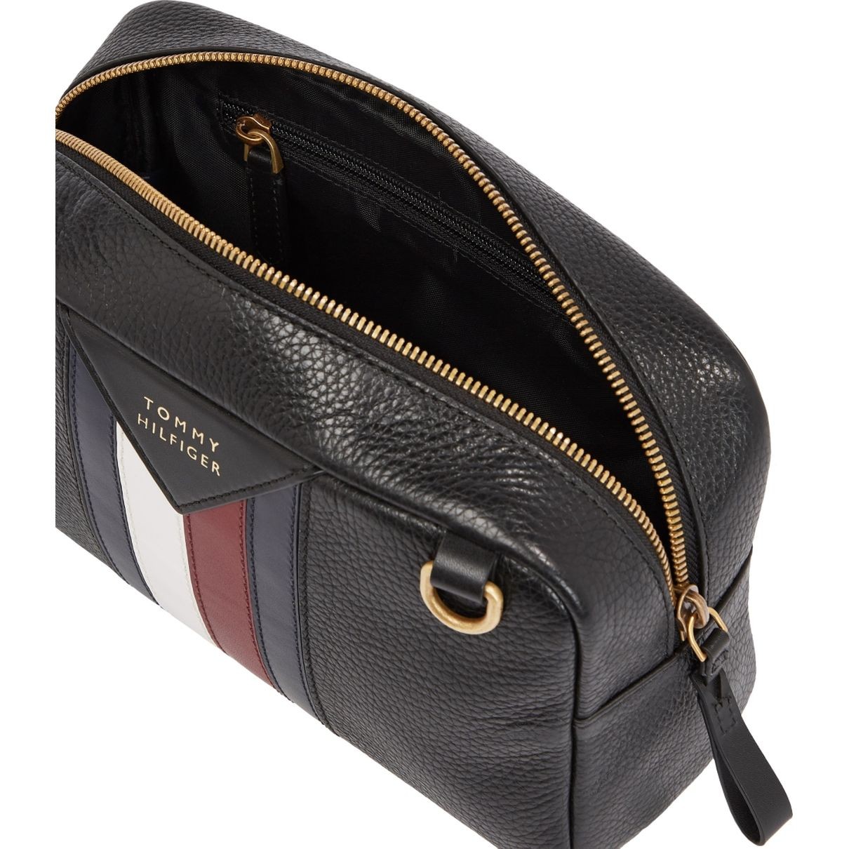 TOMMY HILFIGER Kosmetinė vyrams, Juoda, Prem washbag 3
