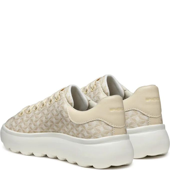 GEOX Laisvalaikio bateliai moterims, Smėlio, Spherica ec4 leisure 3