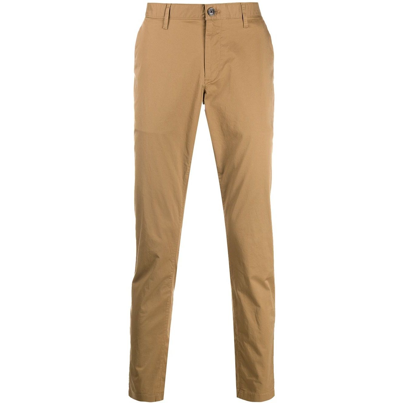 MICHAEL KORS Kelnės vyrams, Smėlio, Skinny wash plain pants