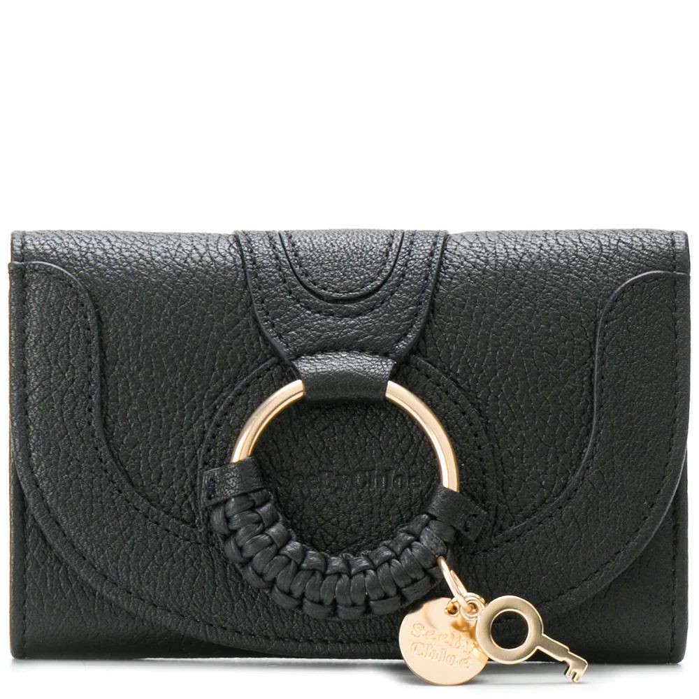 SEE BY CHLOE Piniginė moterims, Juoda, Hana wallet 1