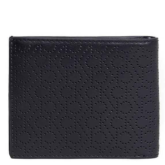 CALVIN KLEIN Piniginė vyrams, Juoda, Modern bar bifold 5cc w/coin 2