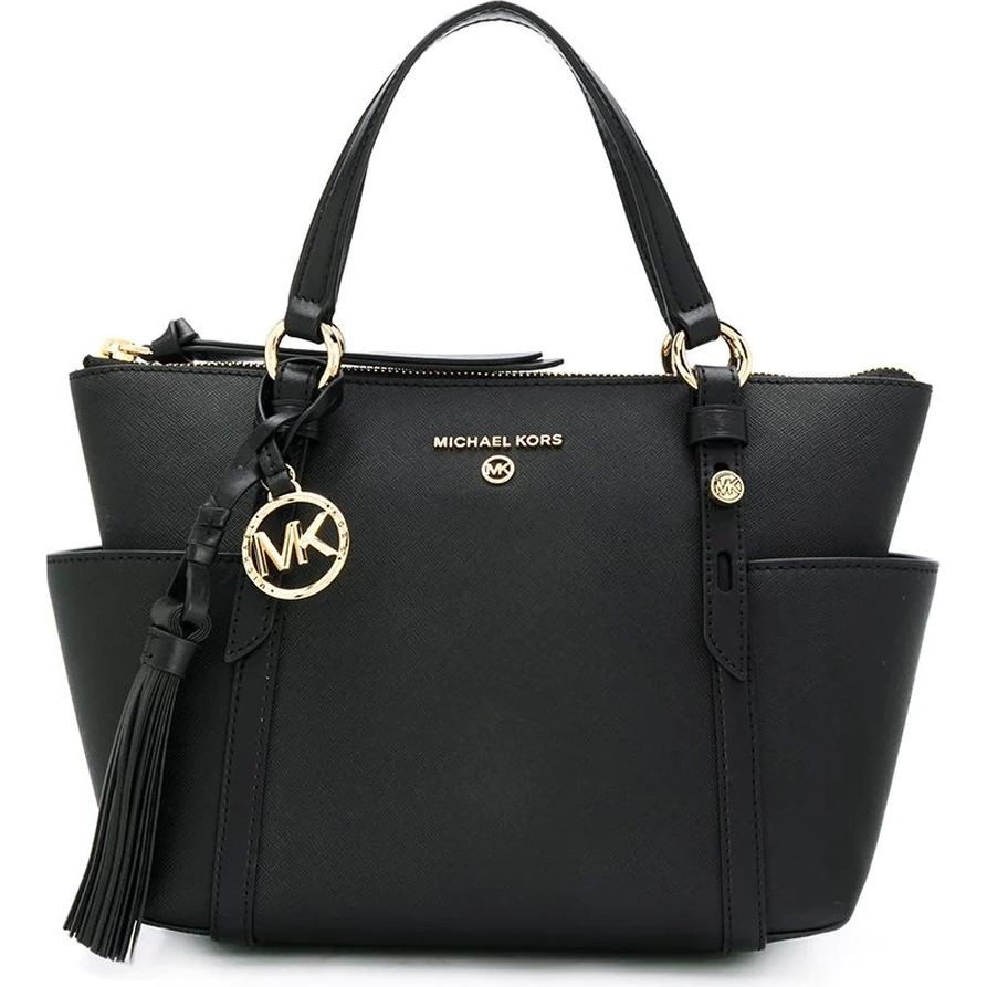 MICHAEL KORS Pirkinių krepšys moterims, Juoda, SM conv top-zip tote 1
